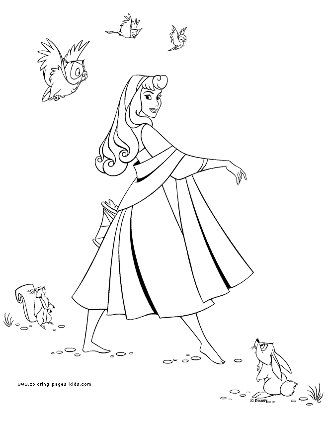 Sleeping Beauty coloring pages | Coloring Pages for Kids - disney