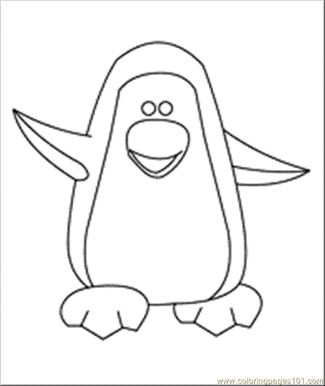 Coloring Pages Penguin (Birds  Penguin) - free printable coloring