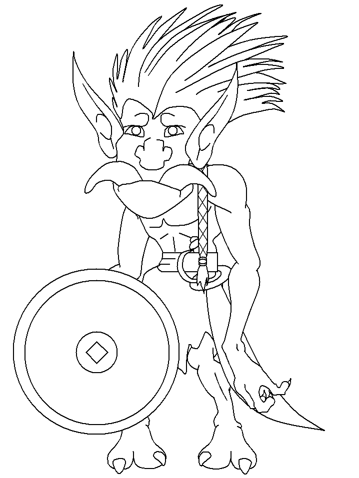 Trolls 8 Fantasy Coloring Pages  Coloring Book
