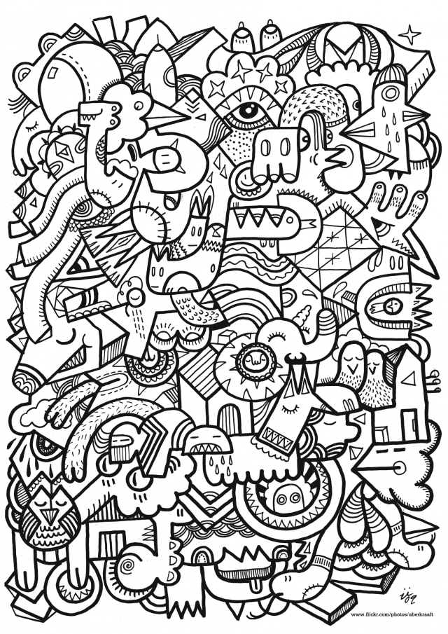 Coloring Pages For Adults - Printable Hard To Color