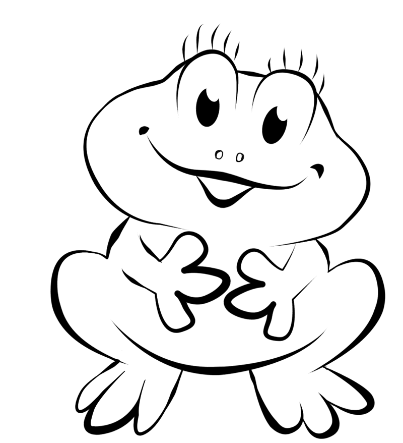 Frog Coloring Pages | Free Printable Coloring Pages | Free