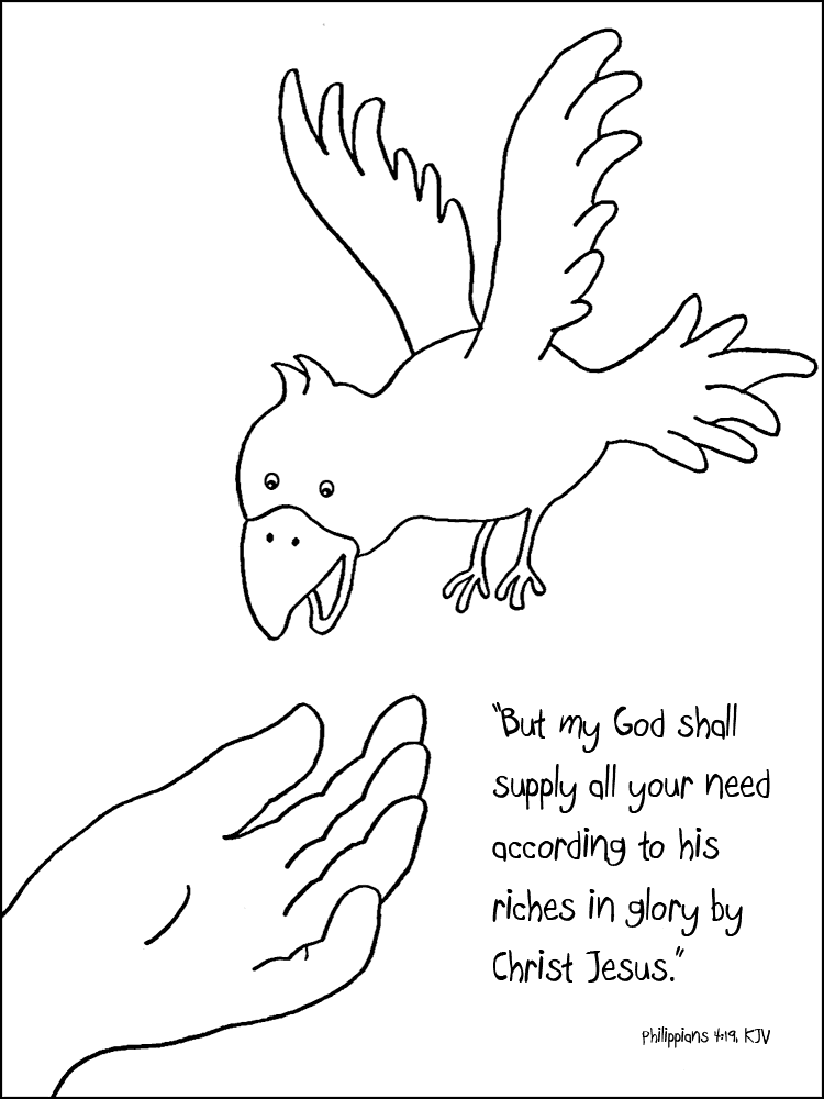 Elijah The Prophet Coloring Page | Free Printable Coloring Pages