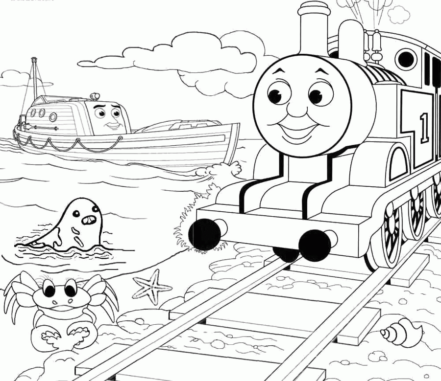 Thomas and friends clipart free