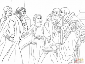 St Therese Of The Child Jesus Coloring Pages Coloring Page