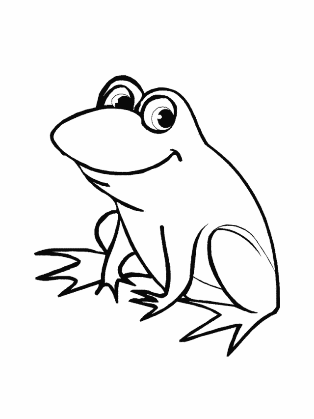 printable frog 