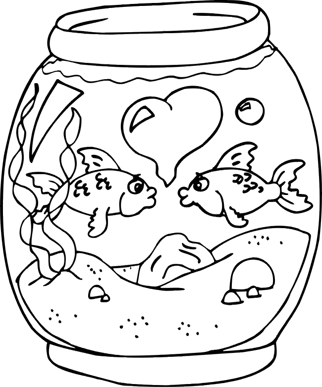  Love 2 Fish Coloring Pages