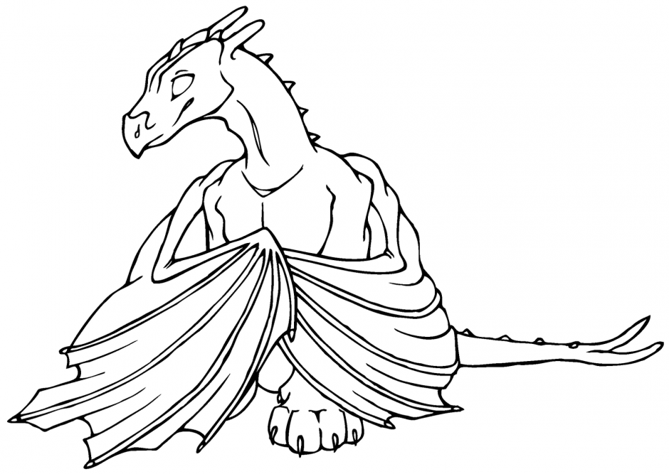 Dragon Coloring Dragon | Coloring Pages For Adults Kids Coloring