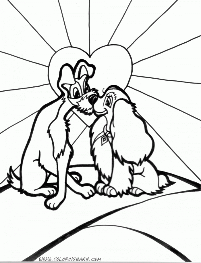 Coloring Pages Of Puppies And Kittens com