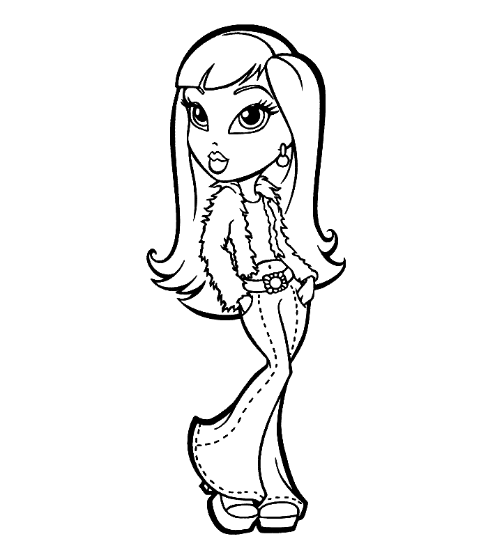 Search Results Bratz Doll Coloring Pages