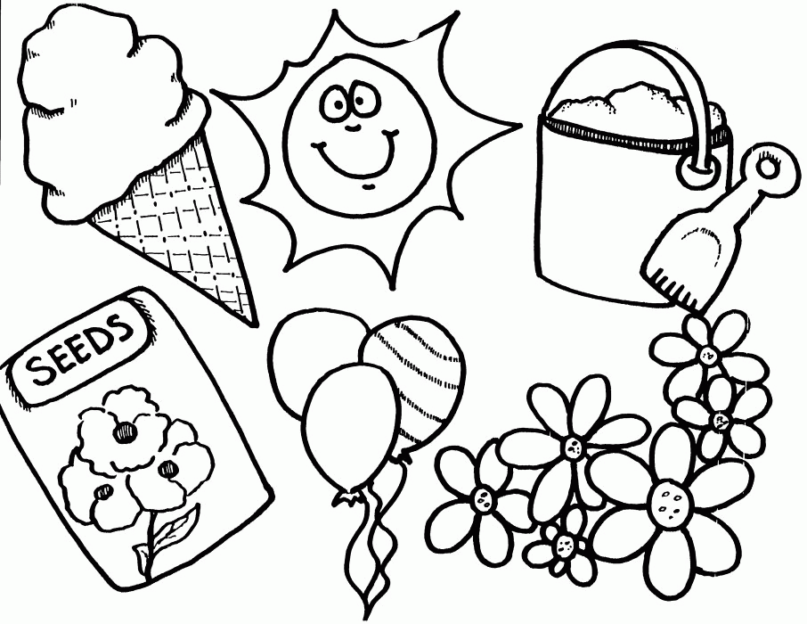 Free Coloring Pages Free For Kids Spring Time Download Free Coloring 