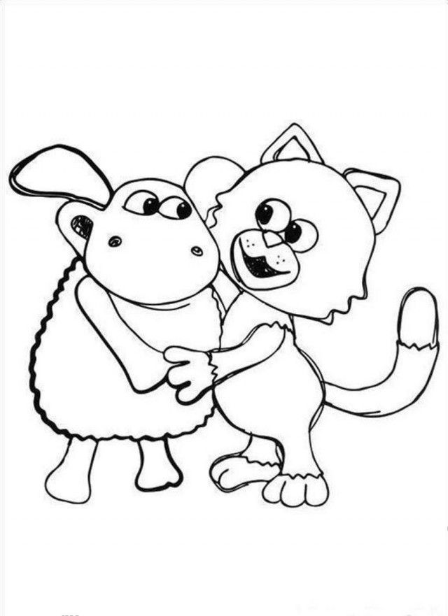 Timmy Stupid Time Coloring Page  Timmy Time