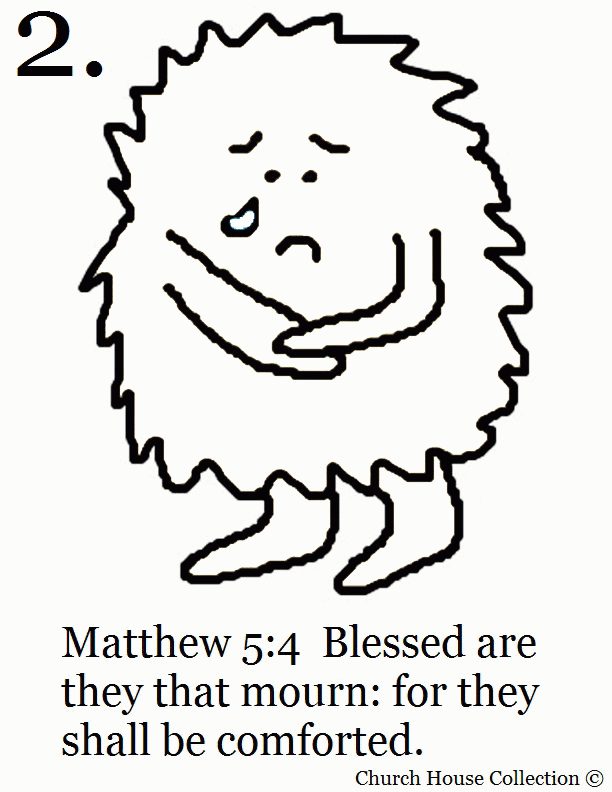 Church House Collection Blog: The Beatitudes Coloring Page