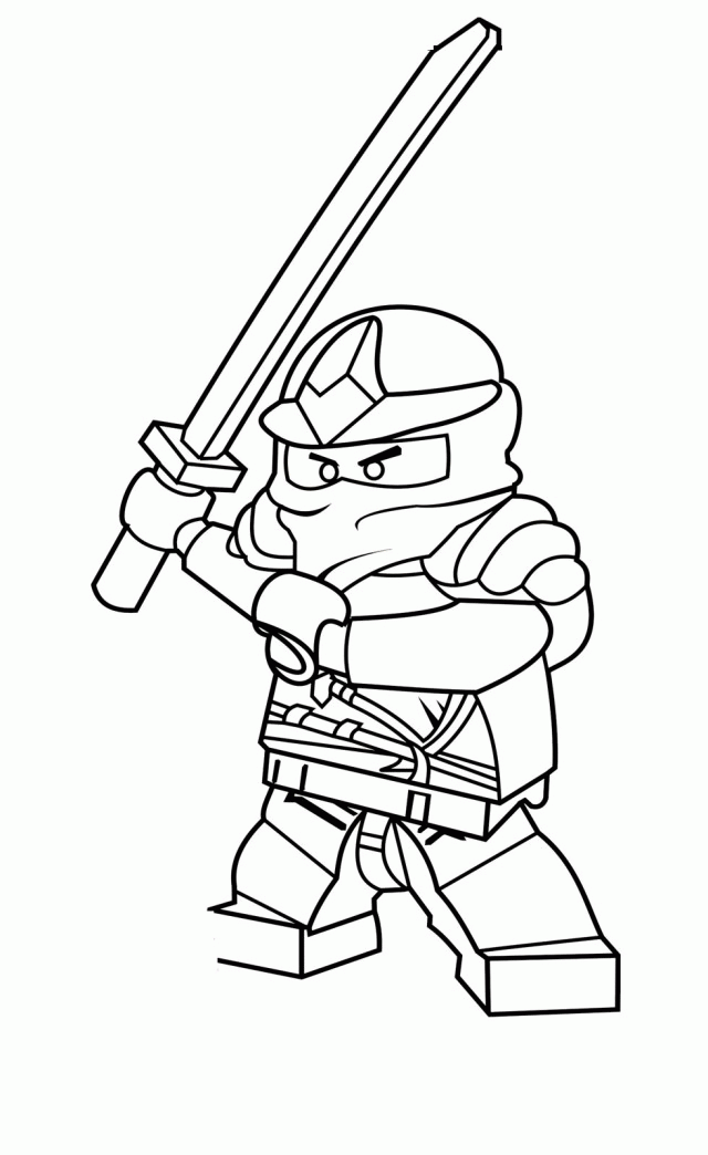Lego Ninjago Colouring Pages The Colouring Pages Printable