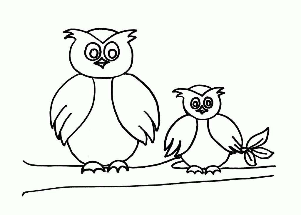 Owls | Coloring Pages - Free