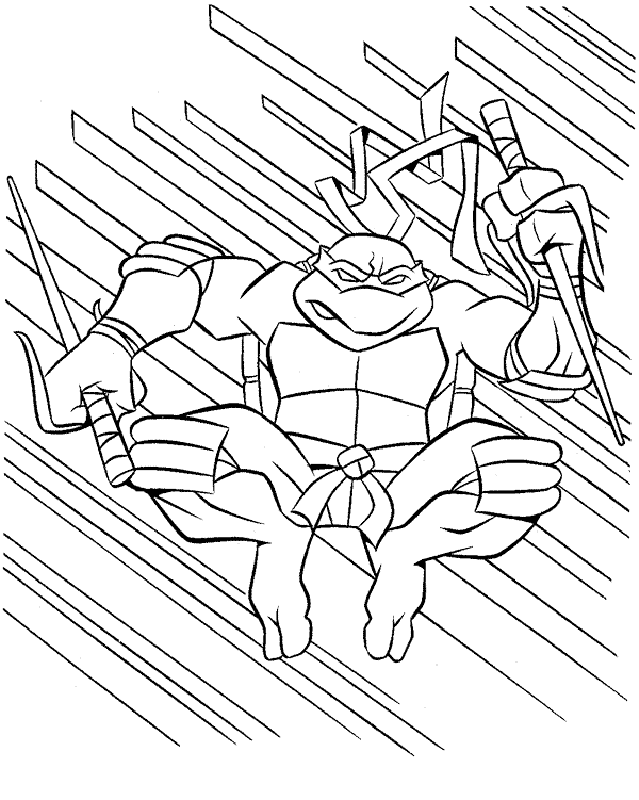 Teenage mutant ninja turtles coloring pages Fun | Printable