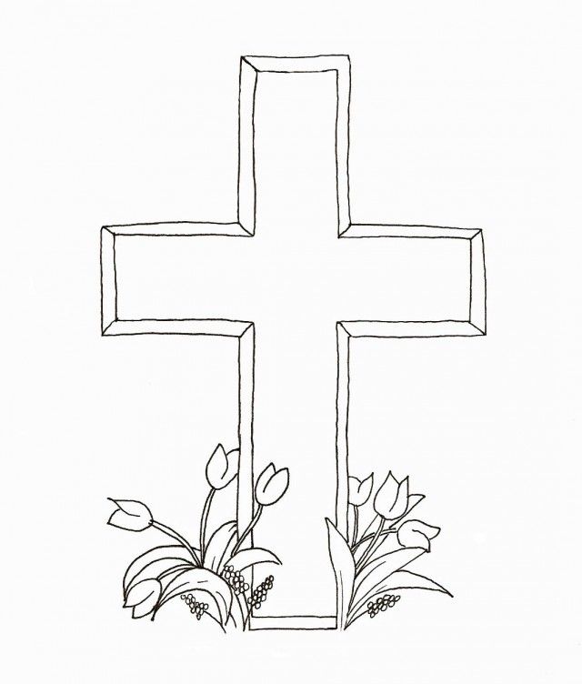 Cross Coloring Pages C0lor Coloring Pages Of Crosses