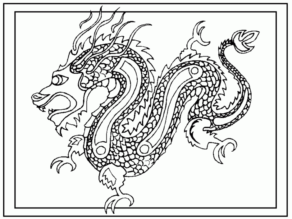 Download Chinese New Year Coloring Pages Dragon Printable Or Print