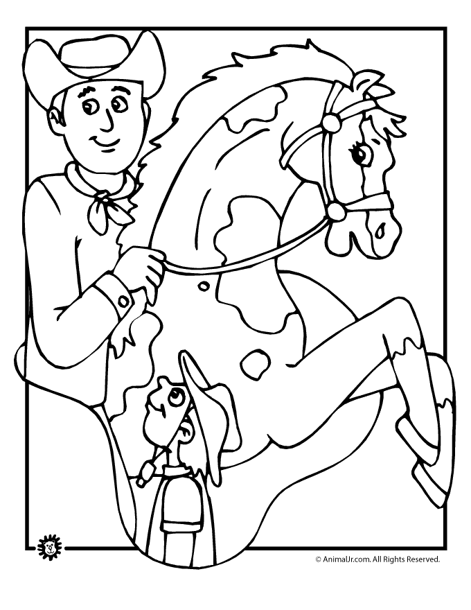 Free Printable Cowboy Coloring Pages Download Free Printable Cowboy Coloring Pages Png Images 