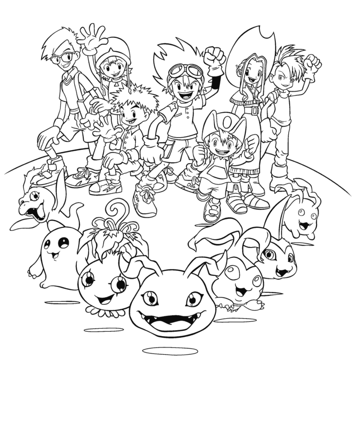 Digimon Coloring Pages (22 of 74)