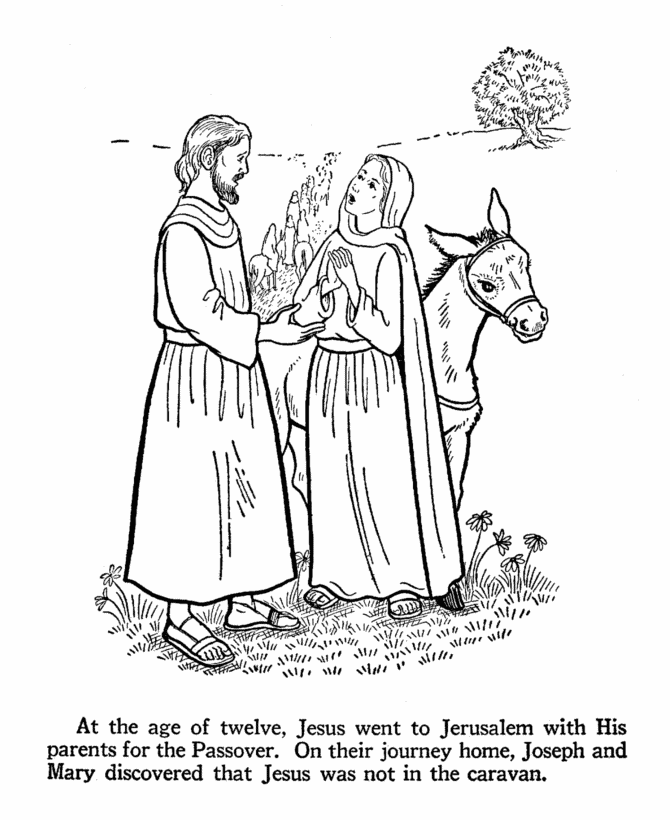 Free Mary And Joseph Coloring Pages Download Free Clip Art