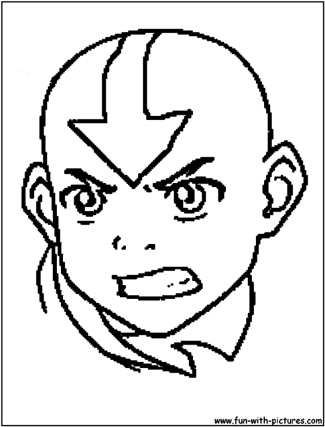 Cute Coloring Pages For Your Boyfriend Atla Aang Coloring Page