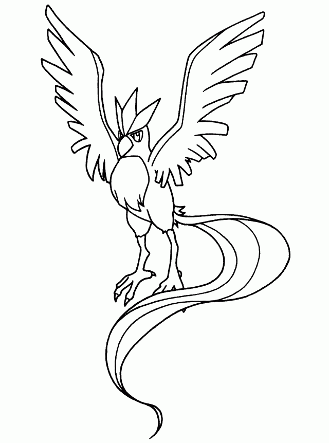 Legendary Pokemon Coloring Page Pokemon Coloring Pages
