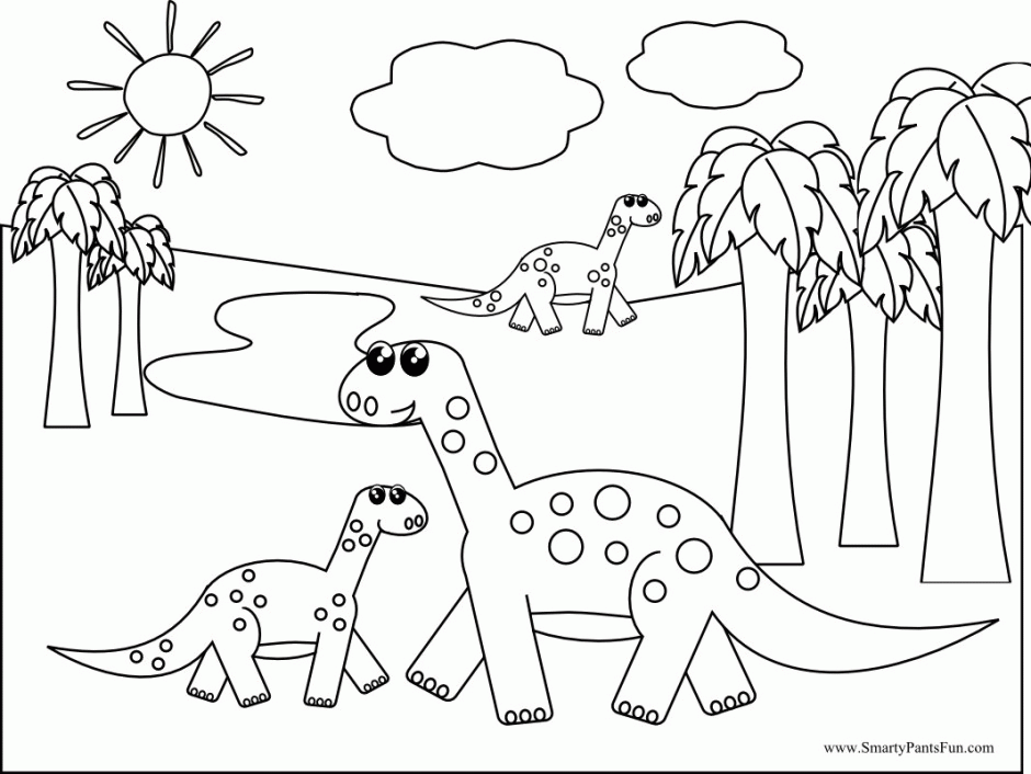 Free Printable Coloring Pages Of Dinosaurs Nick Jr