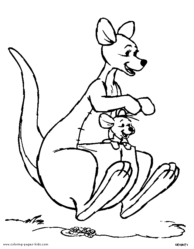 Happy Rabbit From Winnie The Pooh Coloring Pages Images  Pictures