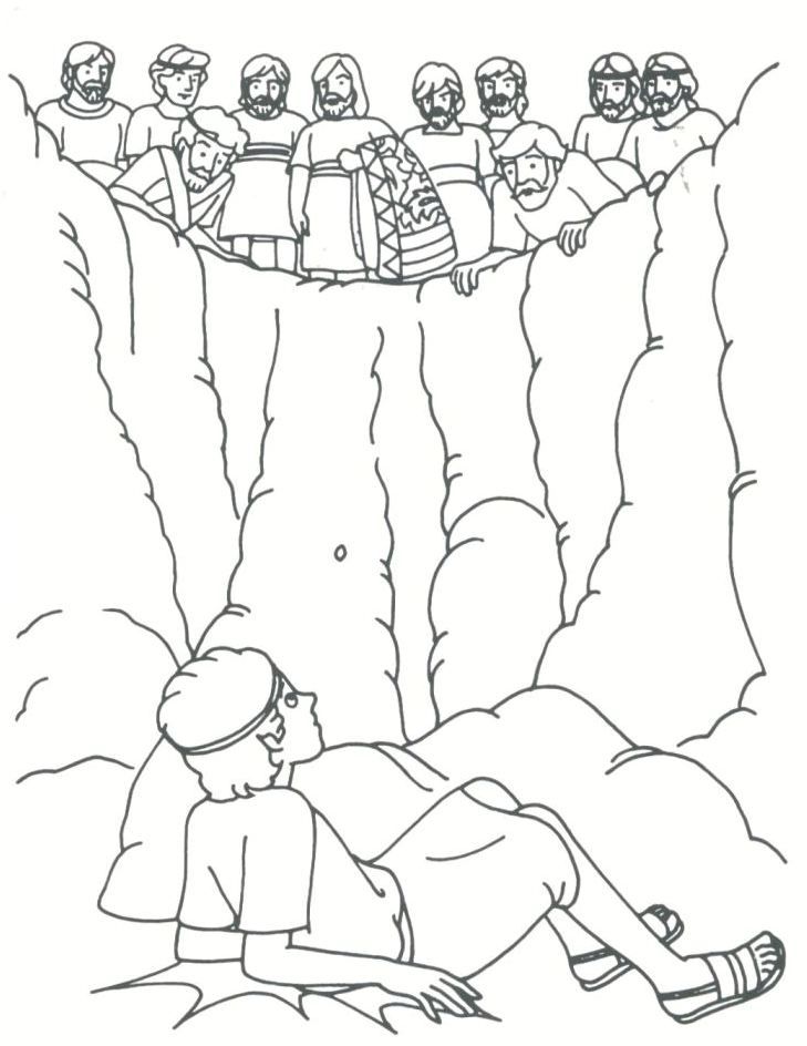 Joseph the patriarch Coloring Pages | Joseph the patriarch