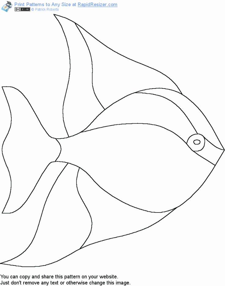 Stained glass fish pattern | Patterns