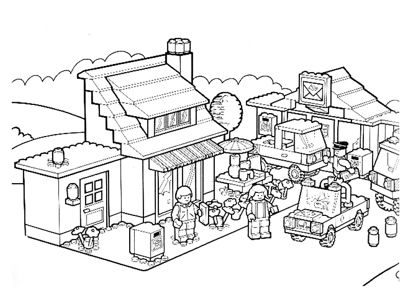 Coloring Pages Lego Coloring Pages