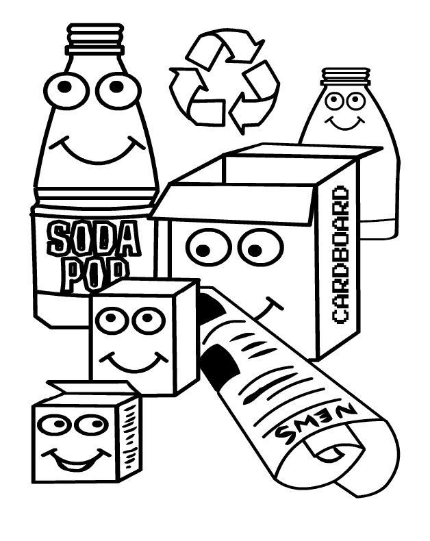 Free Recycling Coloring Sheets, Download Free Recycling Coloring Sheets