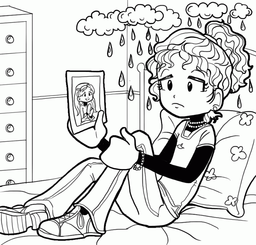 dork diaries coloring pages - Clip Art Library