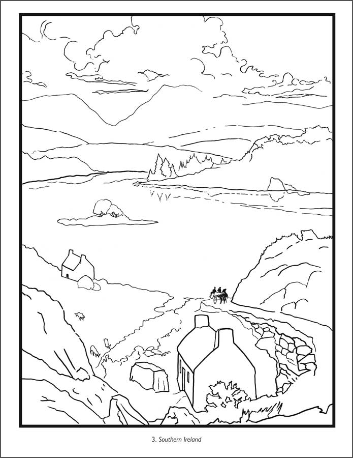 of ireland Colouring Pages