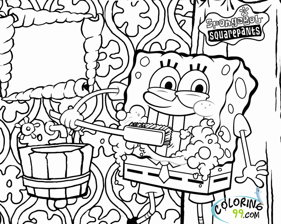 Pineapple Coloring Page 