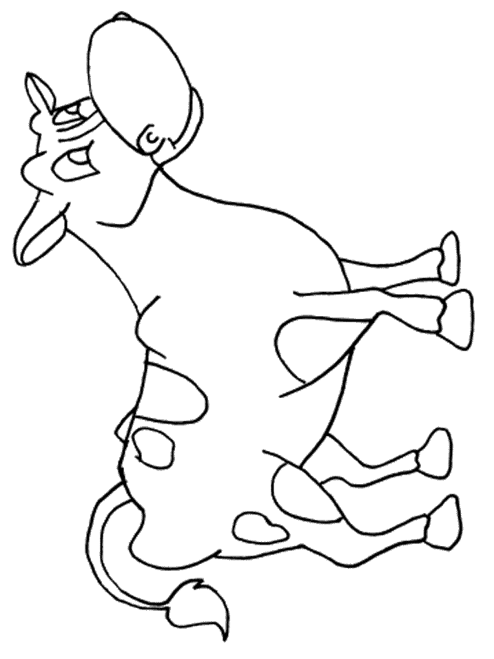 Cows Colouring Pages- PC Based Colouring Software, thousands