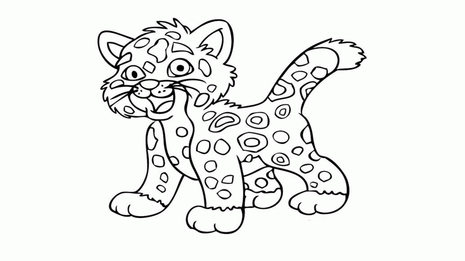 Baby Tiger Coloring Pages HD Pictures Loopele Crayola