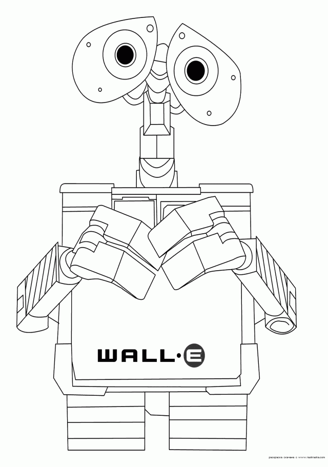 Free Walle Coloring Pages Download Free Walle Coloring Pages Png 