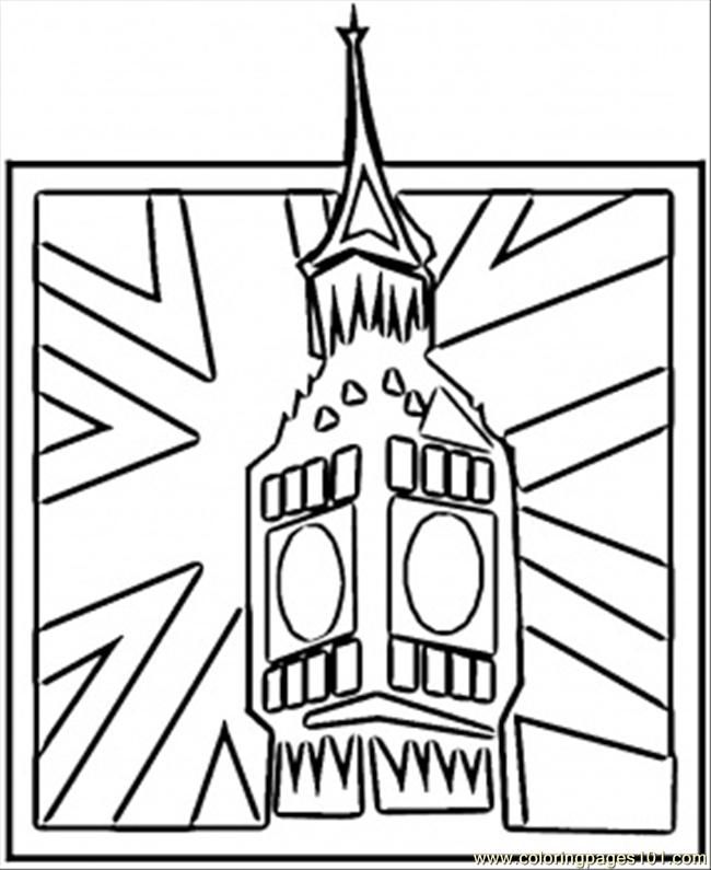 Great Britain Flag Colouring Pages