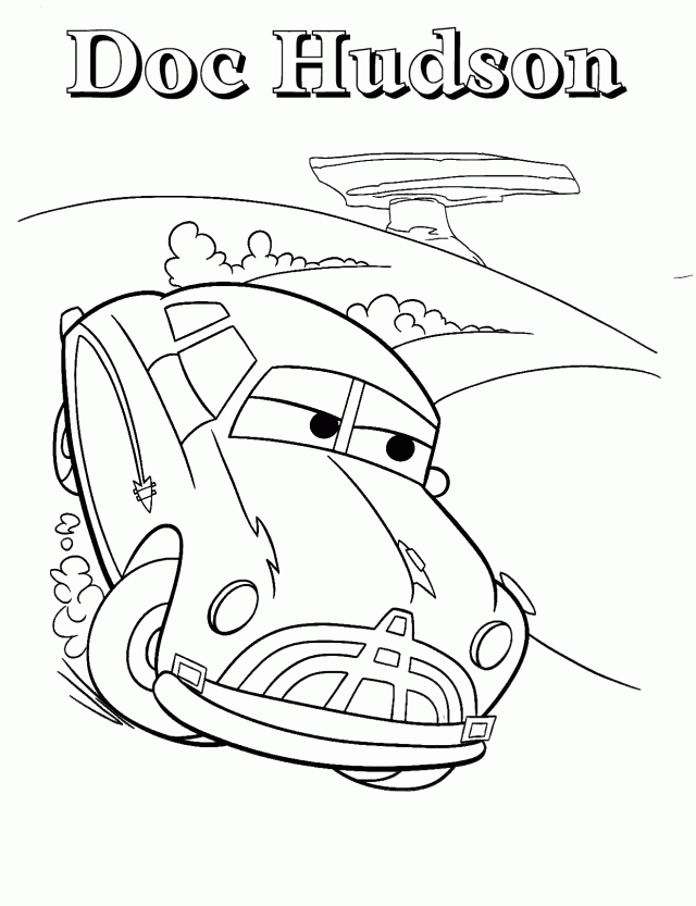 Disney Cars Colouring Page Cars Coloring Pages Disney