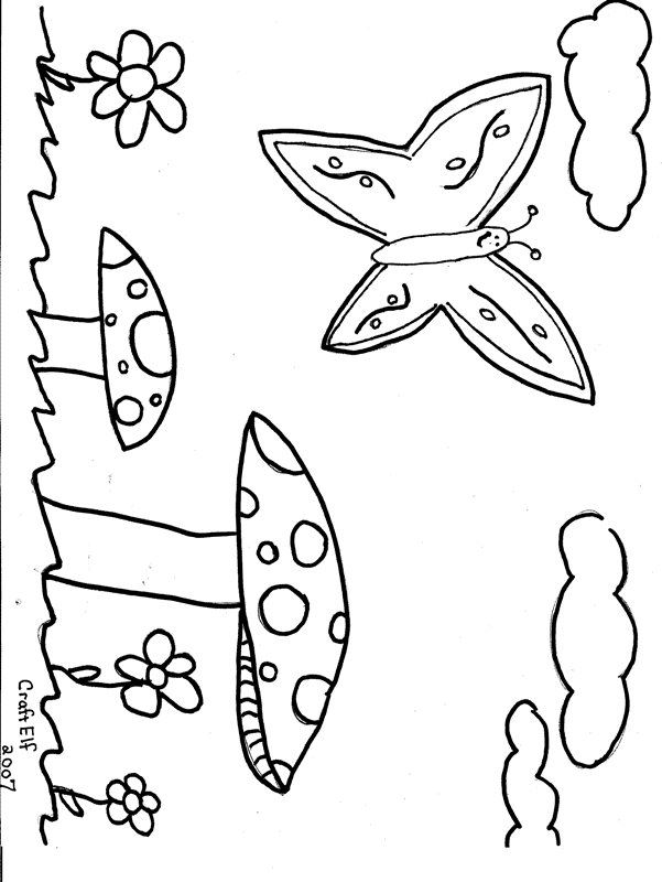 Funny Summer Coloring Pages