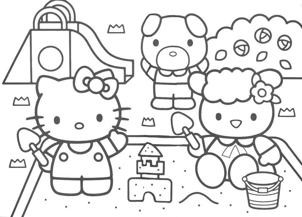 hello kitty colouring in pages ~ Justin Bieber Picture