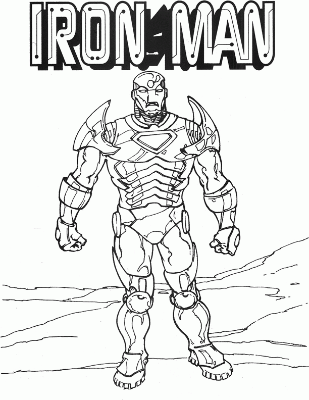 Iron Man Colouring Pages | download | Free Printable Coloring Pages