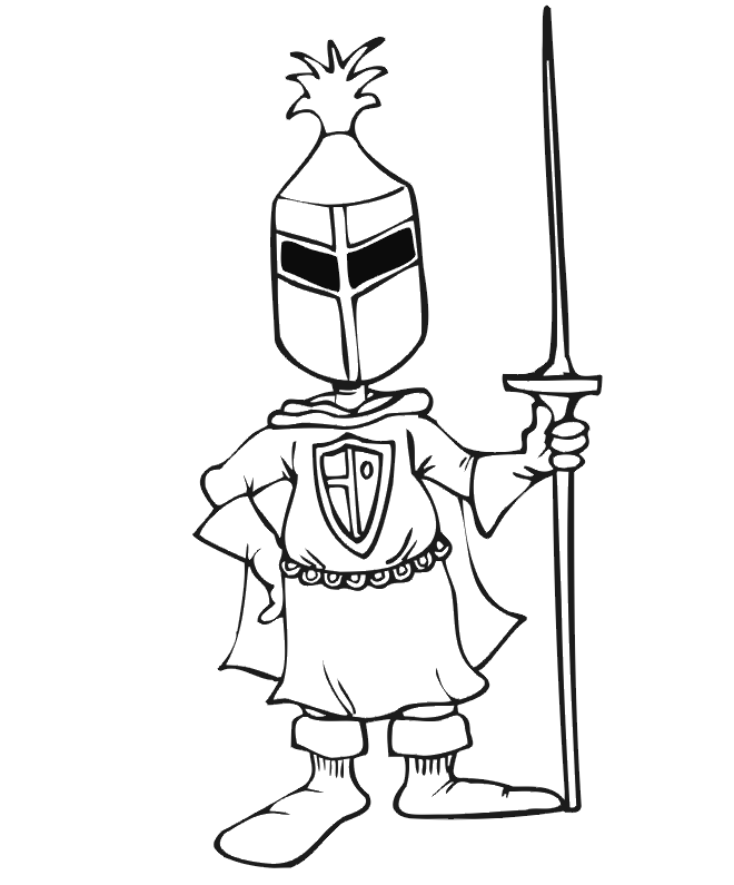 Free Knights Coloring Page, Download Free Knights Coloring Page png