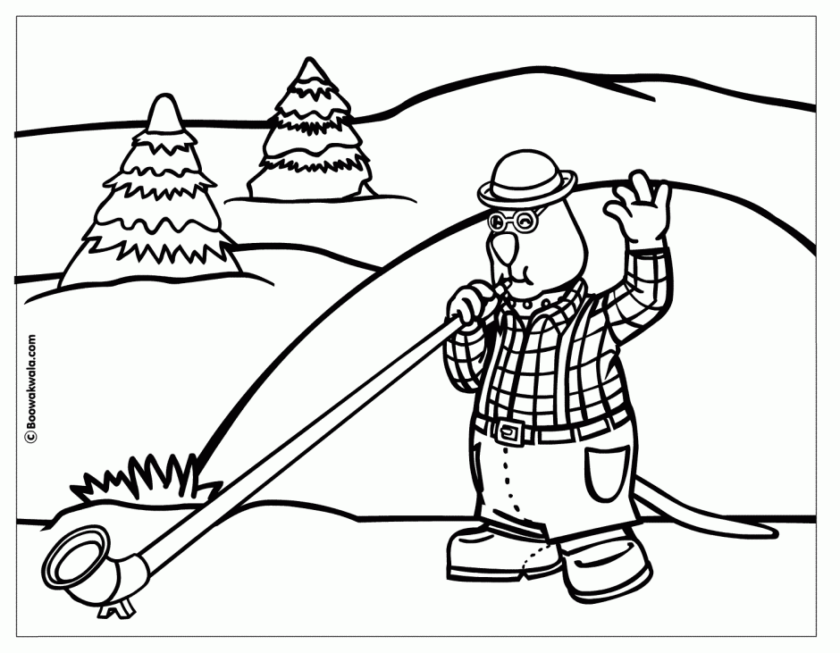 Free Printable Mountain| Coloring Pages for Kids Mountain