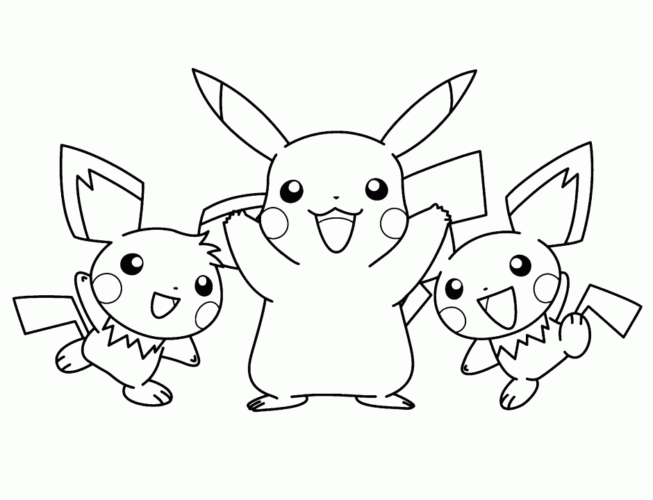 Coloring Pages Draw Pokemon Characters Draw Coloring Pages