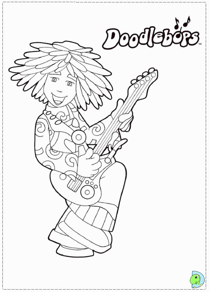 Doodlebops Coloring page
