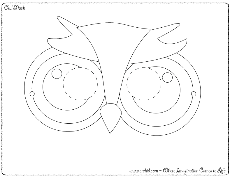 Owl Template For Preschool from clipart-library.com
