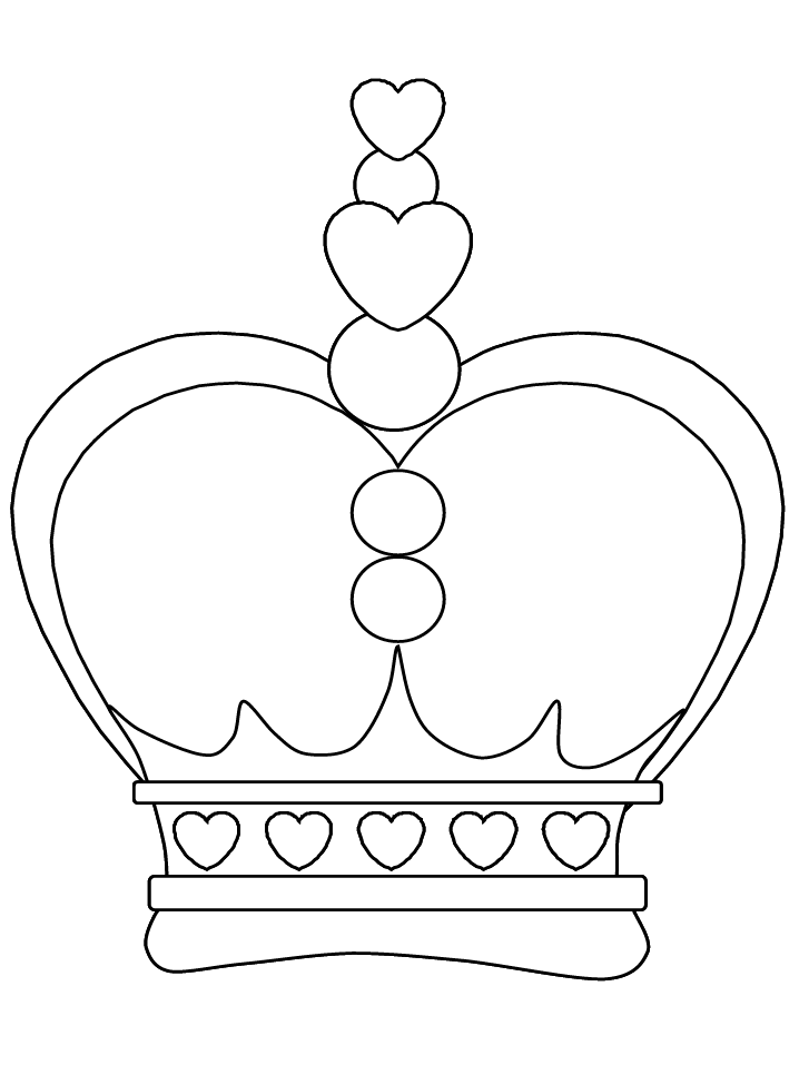 Crown Fantasy Coloring Pages  Coloring Book