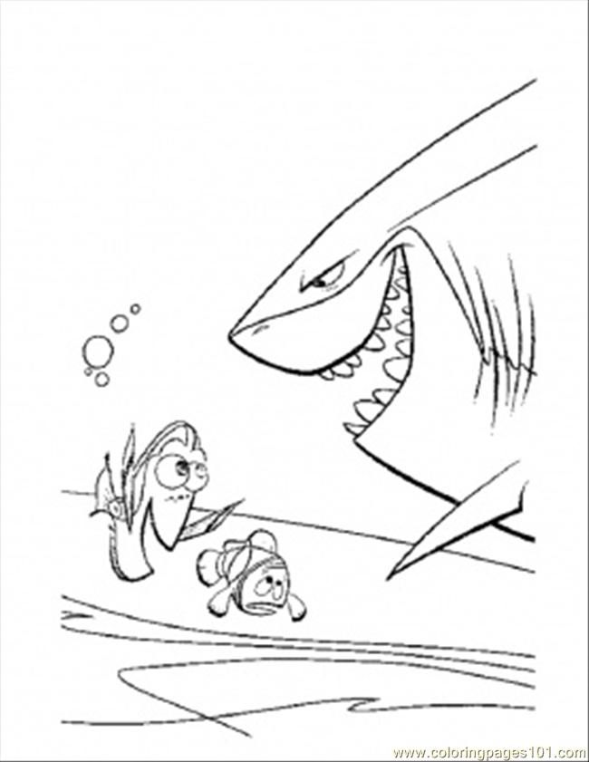 Coloring Pages Meet The Shark (Fish  Shark) | free printable